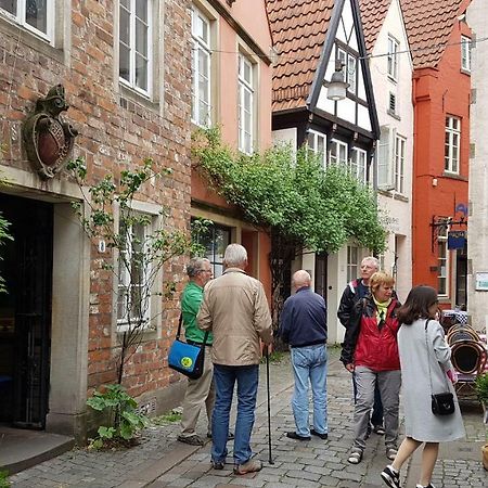 Romantisches Haus Im Schnoor Brema Exterior foto